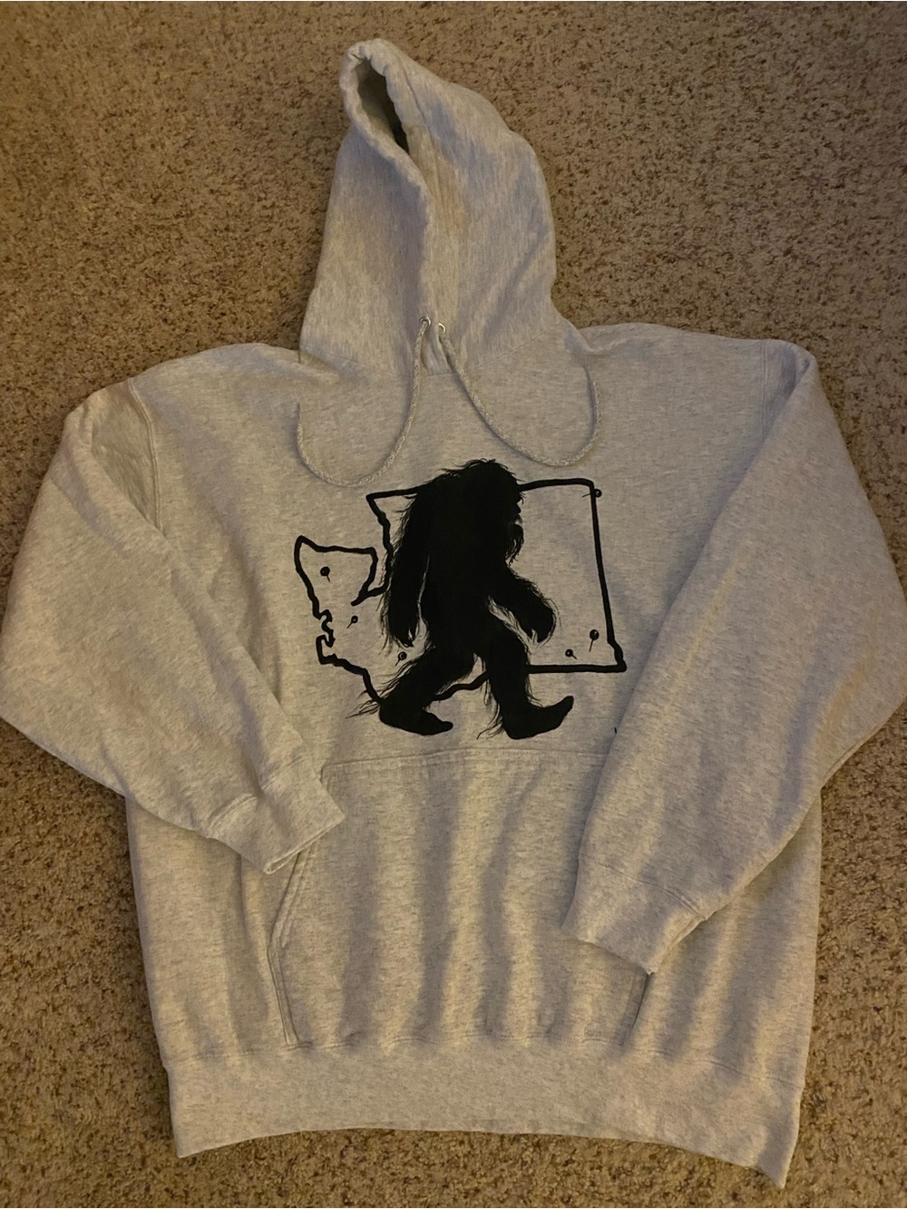 Bigfoot gray Graphic